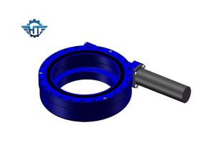China Quenched Tooth Surface Small Slew Drive High Duty Enclosed Protection For Outdoor Applications factory