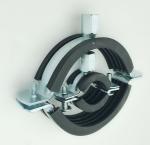 2.0mm Thickness Electrical Conduit Clamps Steel Metal Clamp Saddle Pipe