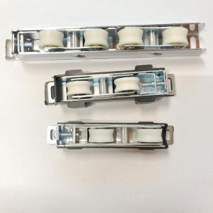 China Customized Logo POM Material Double Roller with PP Cover Sliding Door Window Door Pulley factory