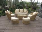 garden rattan sofa set