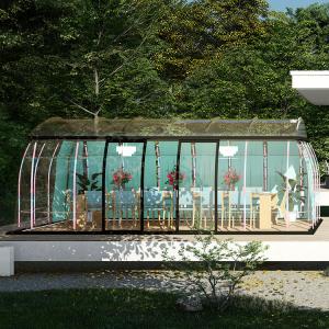 China Heat Resistance Bubble Tent House Igloo Dome House For Camping factory