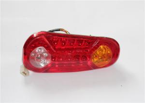 China Oval Red Shell Plastic Motorcycle LED Brake Lights ISO9001 Certificated factory