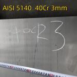 40cr Laser Cutting Processing AISI5140 42CrMo4 Alloy Steel Plate Laser CNC