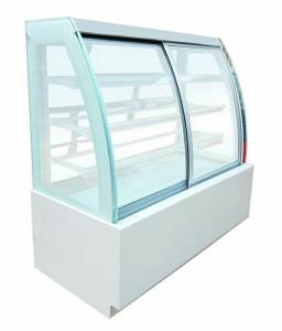 China Low Noise Countertop 660mm Cake Display Fridge Size 1800*730*1500mm factory