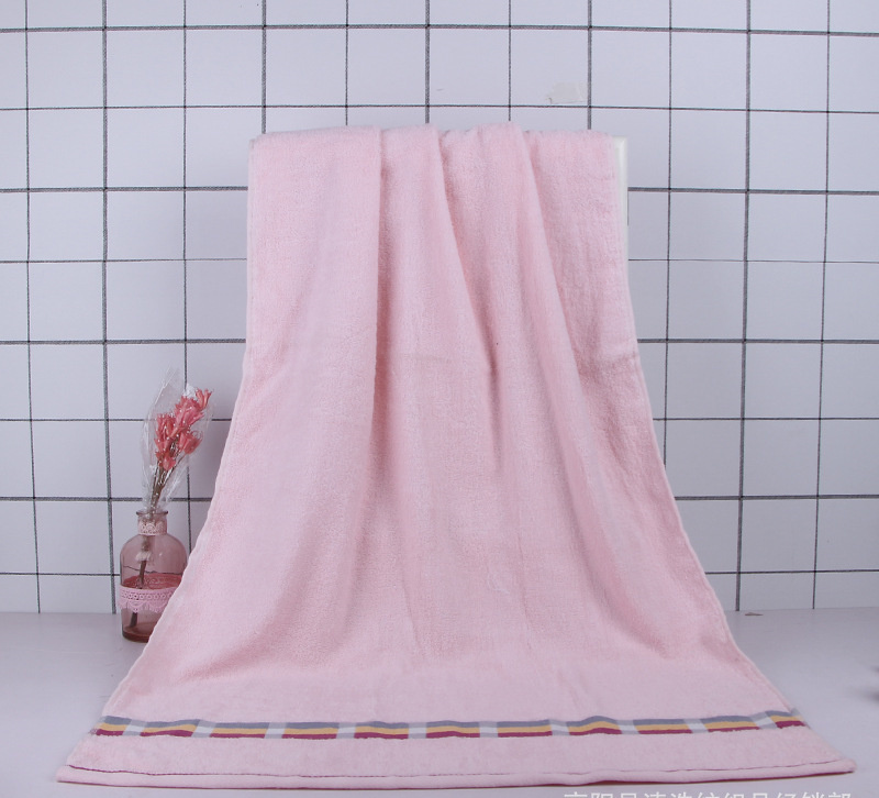 Customizable Absorbent Cotton Towels for All Ages in Home and Hotels Custom Logo