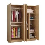 Fashionable Modern Wood Furnitures Adjustable Custom Wardrobe Cabinets