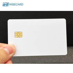 China SLE 4428 PVC Smart Blank Contact IC Card 10pcs RFID Communication Interface factory
