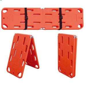 China Foldable Spine Board Stretcher Compatible With Children Medical Spine Board factory