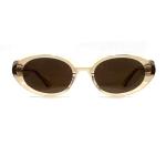Acetate Frame Sunglasses Fashionable Oval Eye Shape and Classic Frame Style