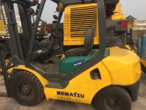 China Komatsu second-hand 3 ton forklift three msat factory