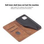 Stylish Magnetic Flip Cover PU Leather TPU Holder Mobile Phone Case for iPhone12