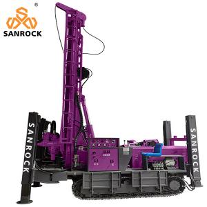China Hydraulic Water Well Drilling Machine Borehole 350m Deep Small Water Well Drilling Rig factory