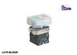 Red And Green Push Button Switch 400V 50hz Lamp Beads LAY5（XB2）-BL9325