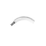 3.7V 245mAh Light Wearable Rechargeable Battery With Curved Shape