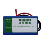 NMC Cylindrical Lithium ion battery 10.8V 2.6Ah 2C Discharge Rate Battery Pack