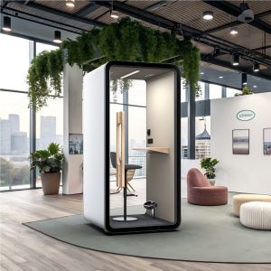 52W Soundproof Pods Custom Office Call Booths Prefabricated