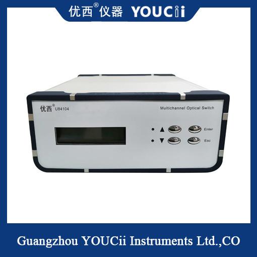 China 1x4 Desktop Optical Switch Small Insertion Loss Fast Switching Speed factory
