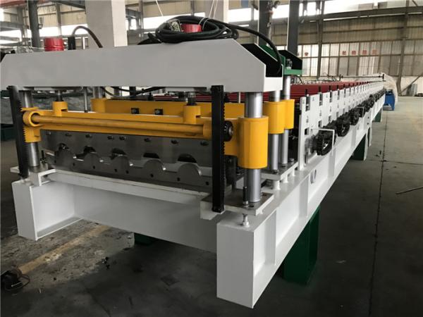 0.4 - 0.6mm Steel Thickness Tile Roll Forming Machine One Complete Chain With