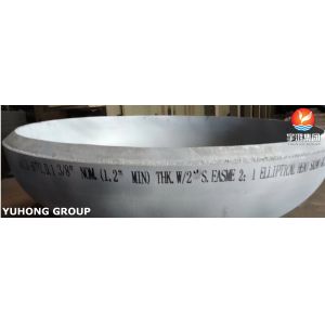 China ASME SA240 321 Stainless Steel Elliptical Head Dish End for Pressure Vessel And Heat Exchanger factory