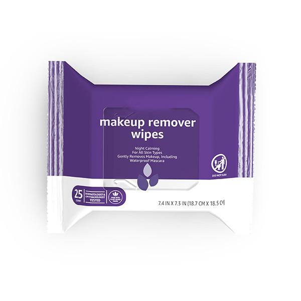 25 Count Fragrance Free Makeup Wipes Skin Care Non Comedogenic Face Wipes