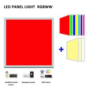China Indoor SMD5050 Rgb IP20 54W 72W Square Led Panel Light factory