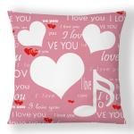 Custom Sublimation Printable Pillow Cover For Lovers