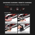 21 Speed Full Suspension Long Range Folding Electric Bike 26 Inch With Double