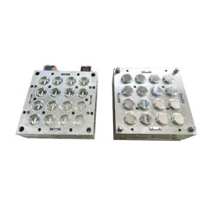 China D98mm Bottle Cap Mould 16cavity Hot Runner Plastic Molding Round Cap Within Logo factory