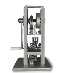 China Small Desktop Type  Manual Single Punch Tablet Press Machine Hand - Operated factory