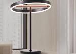Elegant Home Decor Contemporary Gold Luxury Long Led Simple Floor Lamp For