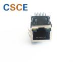 100Base-T 8P8C RJ45 Ethernet Connector With Transformer