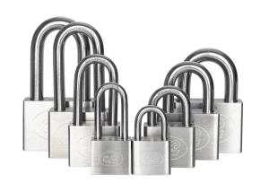 China stainless steel lock padlock Long beam long handle long lock household cabinet handle lock factory