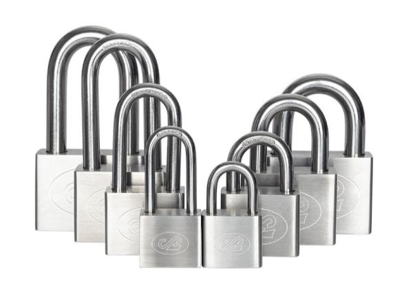 stainless steel lock padlock Long beam long handle long lock household cabinet