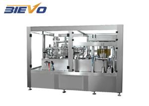 China Automatic 12 Heads 6000cph Tin Can Aluminum Beverage Soda Can Filling And Sealing Machine factory