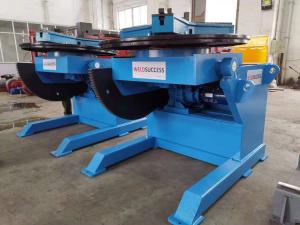 China 3000kg Welding Positioner with 1200mm 3 jaw pipe chucks factory