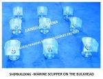 Carbon Steel Hot Dip Galvanized Marine Wall Mounted Water Leakage Outlet FS80 Cb