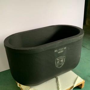 China Aluminum Melting Metal Recycling Silicon Graphite Crucible Cylindrical factory