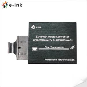 China SC Mini Optical Fiber Media Converter 10/100/1000Base-Tx To 100/1000Base-Fx factory