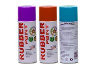 Abrasion Resistance Silicon Based Aerosol Spray Paint Liquid Rubber Spray