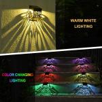 IP65 outdoor solar landscape lights for wall garden waterproof LED light