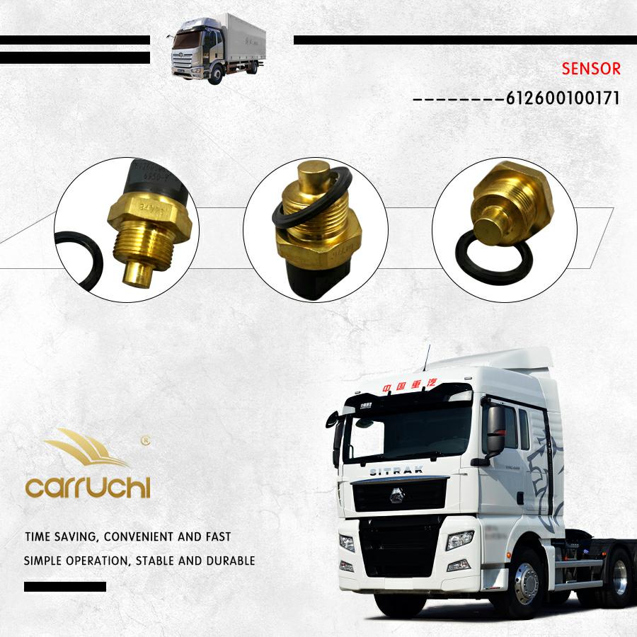 WEICHAI SHACMAN F3000 M3000 HOWO Truck Engine Parts Oil Pressure Sensor OE NO. 612600100171 Made of Steel