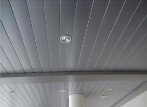 China Middle Groove Pvc Wall Cladding Board / Waterproof Ceiling Board For Decoration on sale