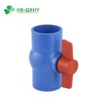 Straight Through Type Plastic PVC Compact Ball Valve with Straight Channel from