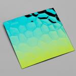 201 Color Pvd Decorative Stainless Steel Sheet Water Ripple Wave Stamped Metal