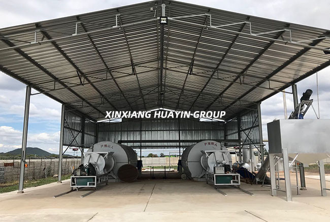 20 Tons Municipal Batch Pyrolysis Plant Industrial Scale