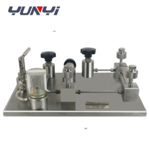 China Portable Hand Pump Hydraulic Pressure Gauge Calibrator Comparator factory