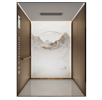 2 Floor Speed 0.5m/S Home Elevator Lift Household Hosting Machine Electric Elevator Lift