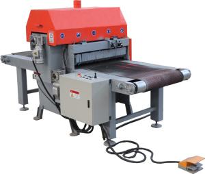 China Automatic Belt Feeding Twin Circular Blades Board Edger Sawmill Machine Width 1000mm factory