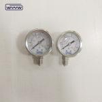 Bottom Mount Liquid Filled Hydraulic Pressure Gauge For Automotive Industry