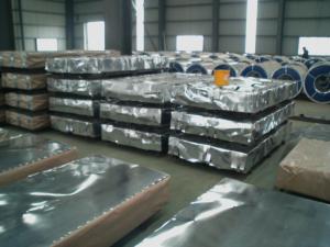 China JIS SGCC, SGCH, G550 steel Galvanized Corrugated Roofing Sheet / Sheets factory